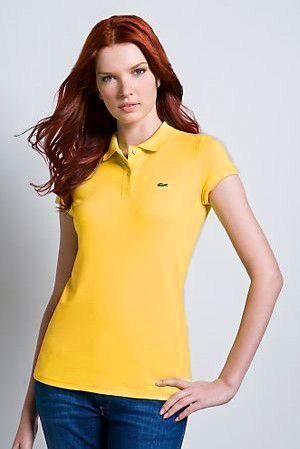 Lacoste short lapel T woman S-2XL-023